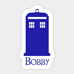 Police Box - Bobby Sticker